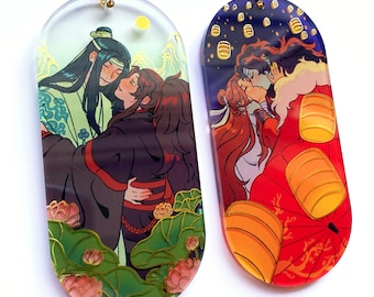 MDZS + TGCF Gold Foil Borderless Charms