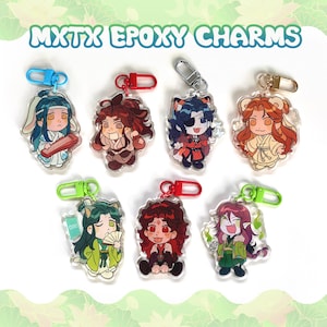 MXTX Epoxy Charms Tgcf + Mdzs + Svsss