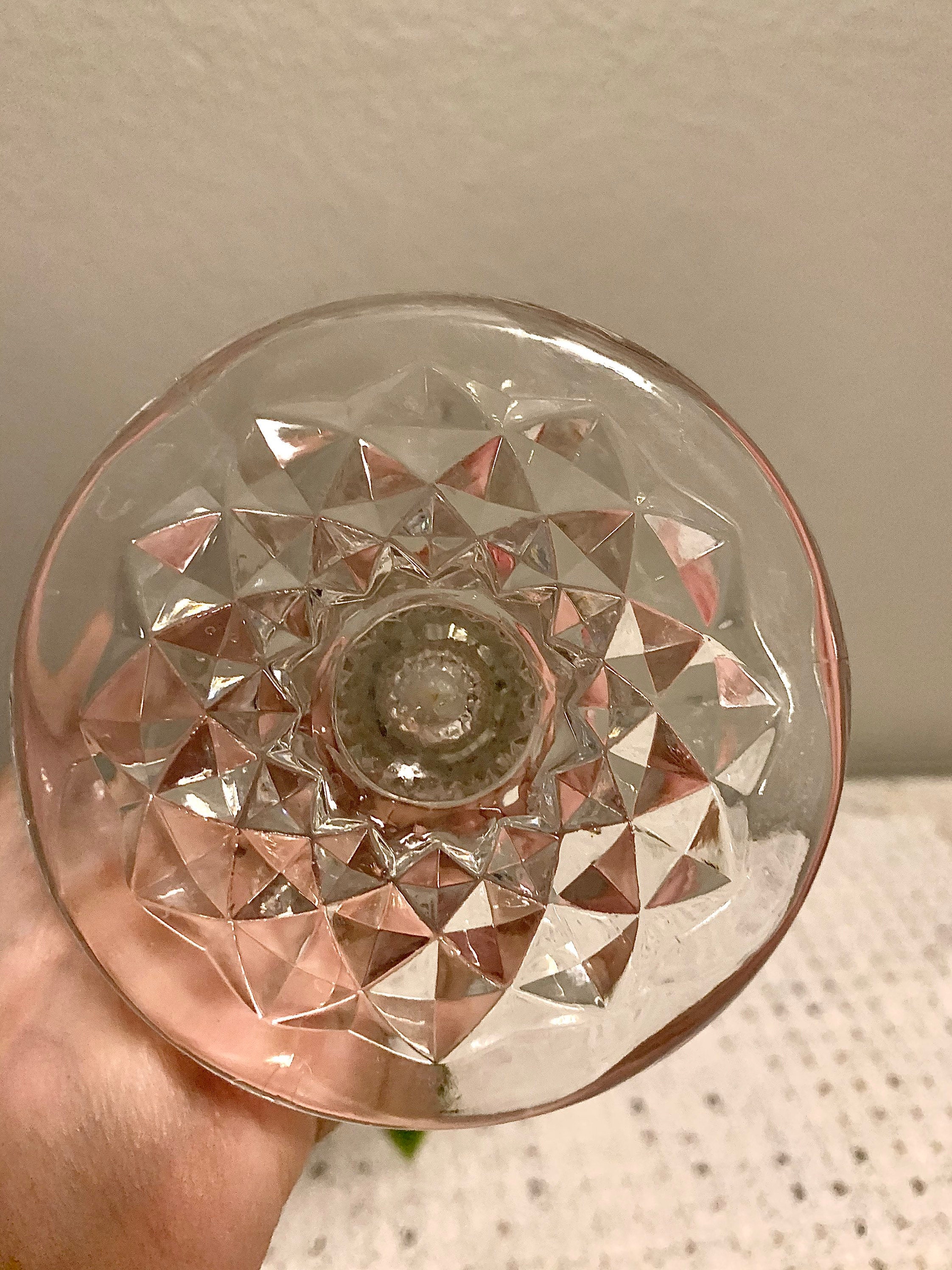 Vintage Princess House Lead Crystal trumpet Vase with Clear Etsy