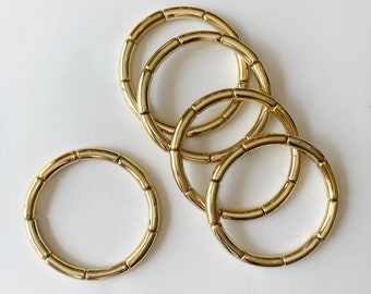 Gold Mini Acrylic bracelet