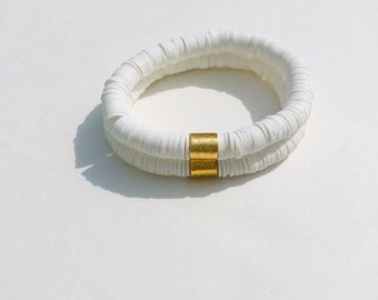 White African Vinyl bracelet
