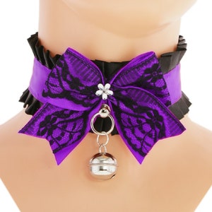 Kitte Play, Neko, PetPlay, Goth, Lolita, Princess, KittenPlay, Little Space, Cosplay Collar, All Sizes