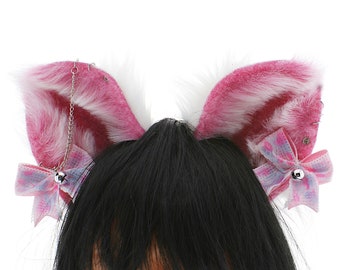 Cute Cosplay Cat Ears, Fluffy Cat Ears, Artificial Furry Ears, Furry Cat Ears, Cat Ear Headband, Anime Cosplay, Faux Fur Ears, Cat Costume