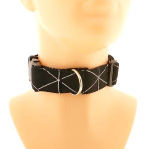 Cotton all kitten pet play collar buckle camouflaged military soft choker proof sturdy collar for play d ring costume puppy play