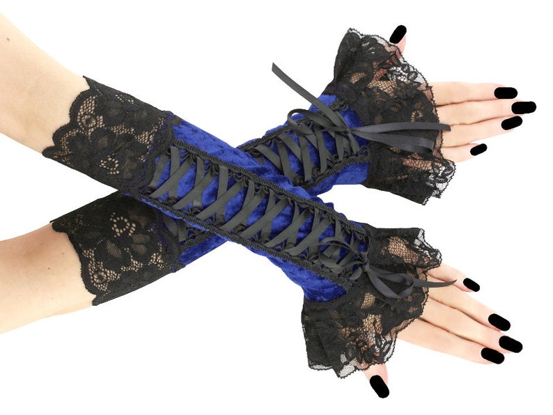 fingerless gloves arm warmers gothic formal gloves goth bride lace gloves womens evening gloves victorian  gloves formal gloves evening gloves pastel elegant romantic cosplay costume lolita kawaii velvet wedding gloves bridal bride gloves burlesque