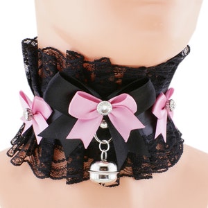 Kitte Play, Neko, PetPlay, Goth, Lolita, Princess, KittenPlay, Little Space, Cosplay Collar, All Sizes