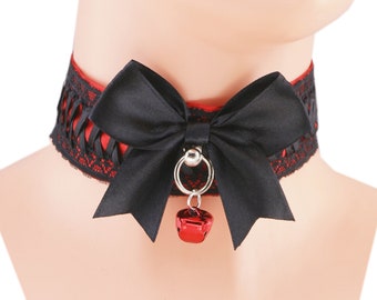 Kitte Play, Neko, PetPlay, Goth, Lolita, Princess, KittenPlay, Little Space, Cosplay Collar, All Sizes