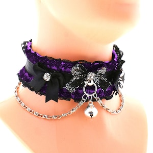 Kitte Play, Neko, PetPlay, Goth, Lolita, Princess, KittenPlay, Little Space, Cosplay Collar, All Sizes