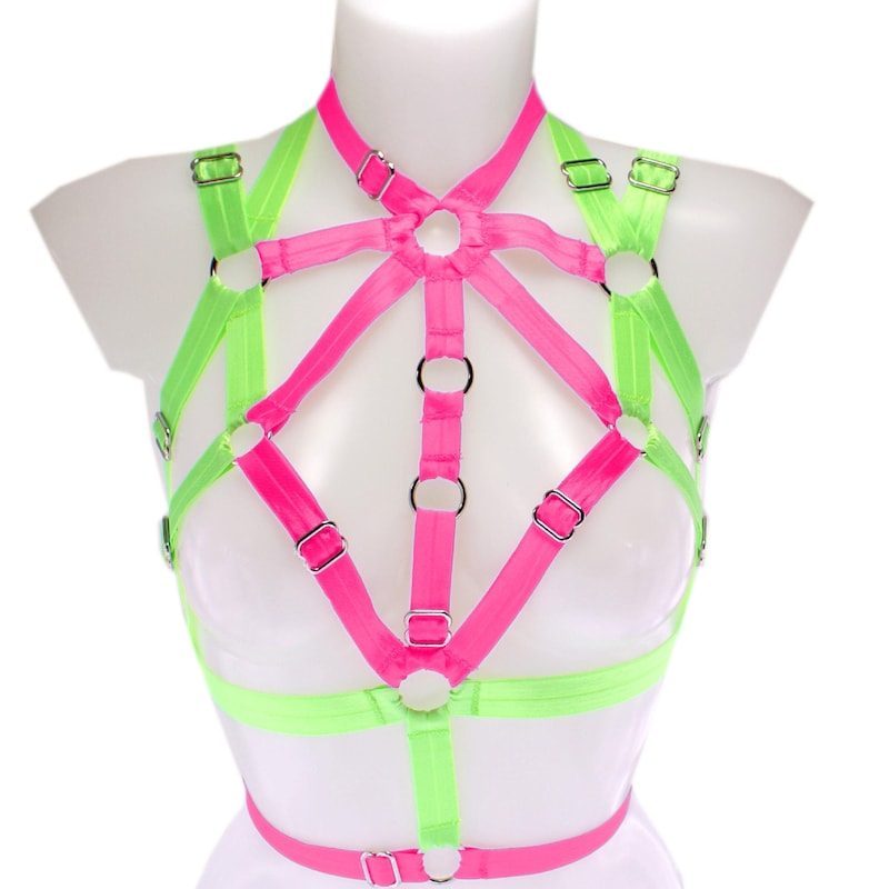 Strappy Body Harness - MAGNESIA