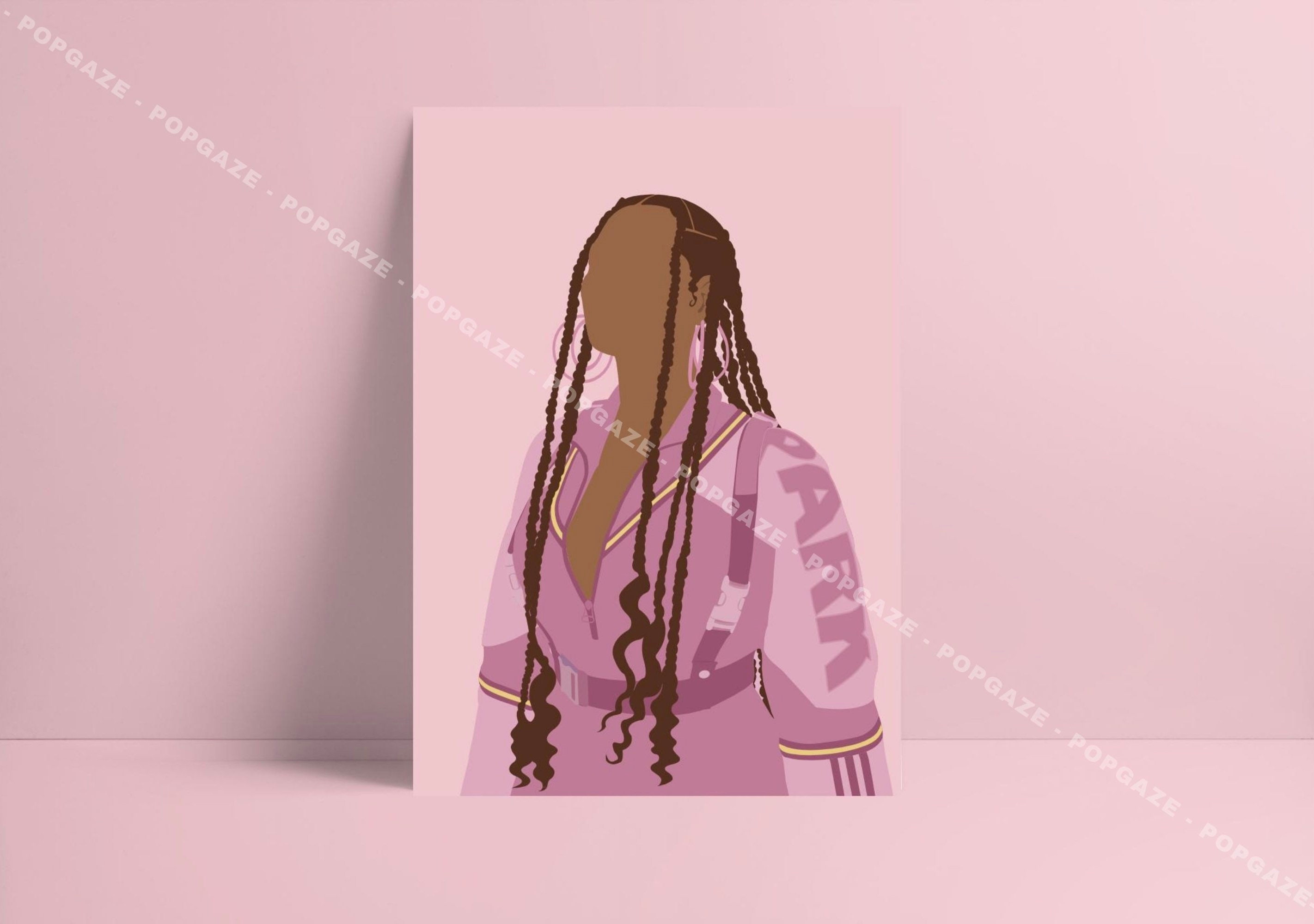 Beyonce Sportkleding Poster. ROZE. Beyoncé Knowles. - Etsy Nederland