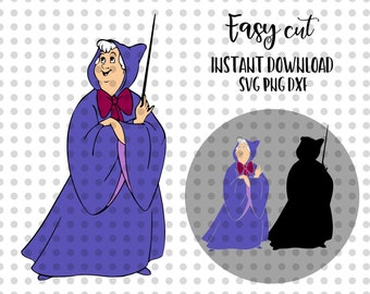 Download Fairy Godmother Svg Etsy