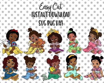 Baby Princess Svg Etsy