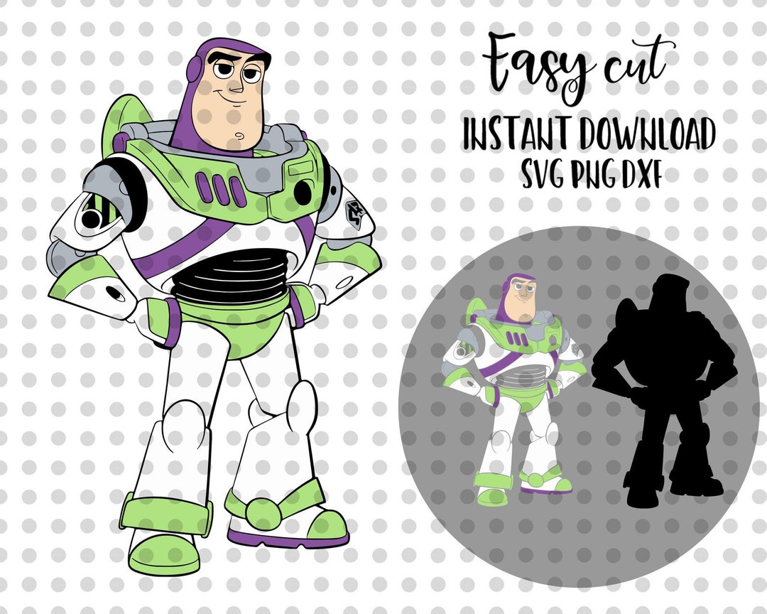 Buzz Svg Toy SVG Easy Cut File for Cricut Layered by Color - Etsy