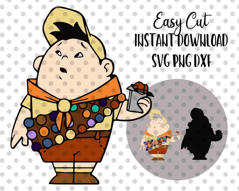 Up Russell SVG &amp; PNG DXF Clipart Files up Svg Printable - Etsy UK