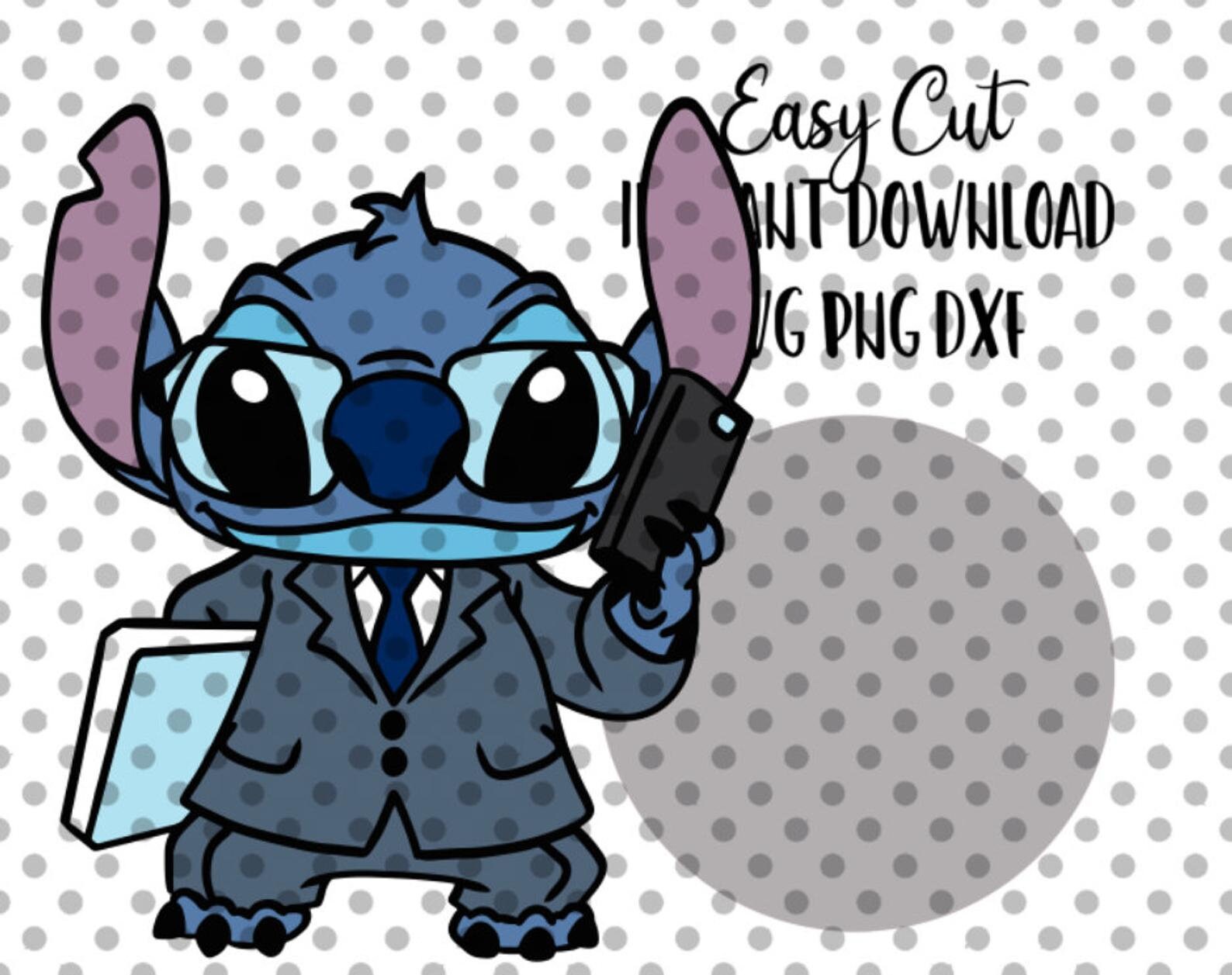 Boss Stitch SVG & PNG dxf Clipart Files Lilo and Stitch Svg Etsy