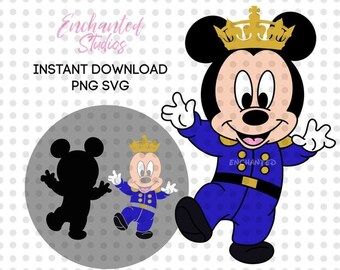 Royal Mickey Mouse Etsy