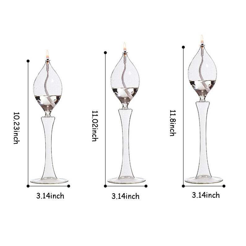 European Oil Lampoil Lamp Gifts Table Oil Lampshandblown Etsy