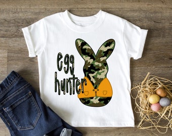 Egg Hunter Boy’s Camo Easter Shirt, Camo Easter Bunny, Camo Easter Egg Hunter Shirt, Egg Hunter, Easter Egg Hunt, Boy’s Hunting Shirt