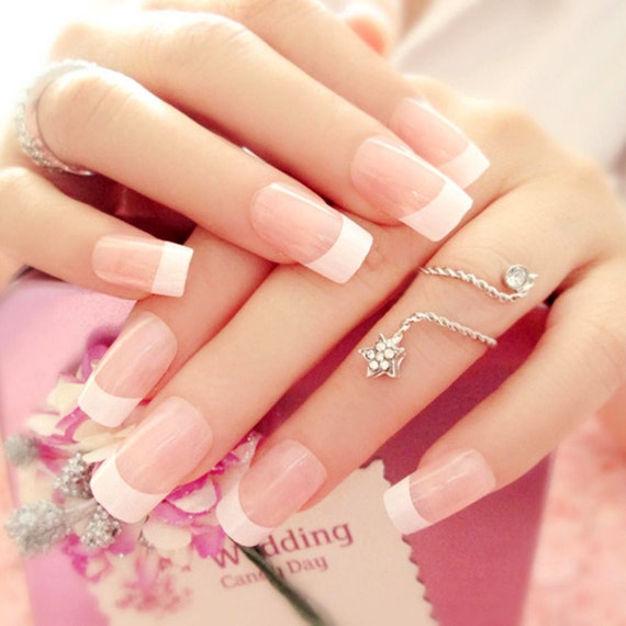 50 Elegant Wedding Nails Perfect For Your Big Day | Simple wedding nails, Bridal  nails, Prom nails