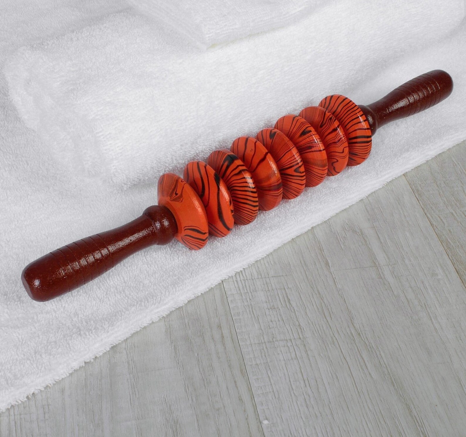 Massager for a back wooden massager massage fitness Etsy