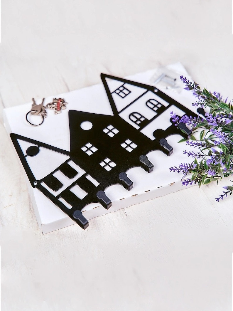 Gift Vintage Key Hanger Wall Key Holder Metal holder for keys Hooks Key Holders Metal key keeper Home Wall Key Rack Owl