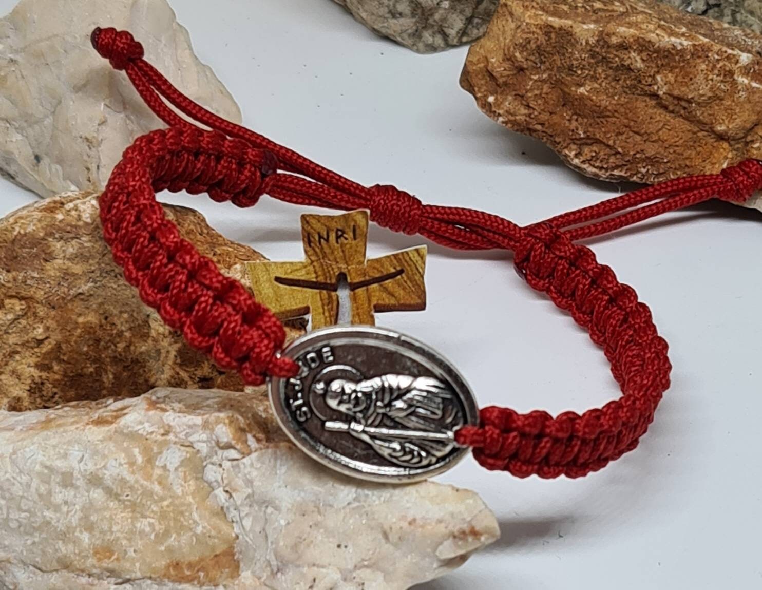ST JUDE BRACELET Saint Jude bracelet st Jude medal handmade Etsy