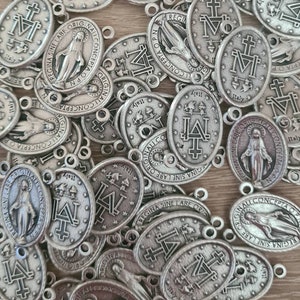 Wholesale Miraculous center rosary, lot bulk 5, 10, 20, 50, 100 pcs