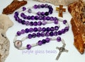 Rosary Glass Beads 8mm From Medjugorje Religious Jewelry Catholic Gift Women Cros St Benedict Medal Mary Blessing Holy Rosaries Girl gift