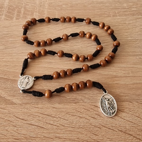 Handmade st Michael chaplet