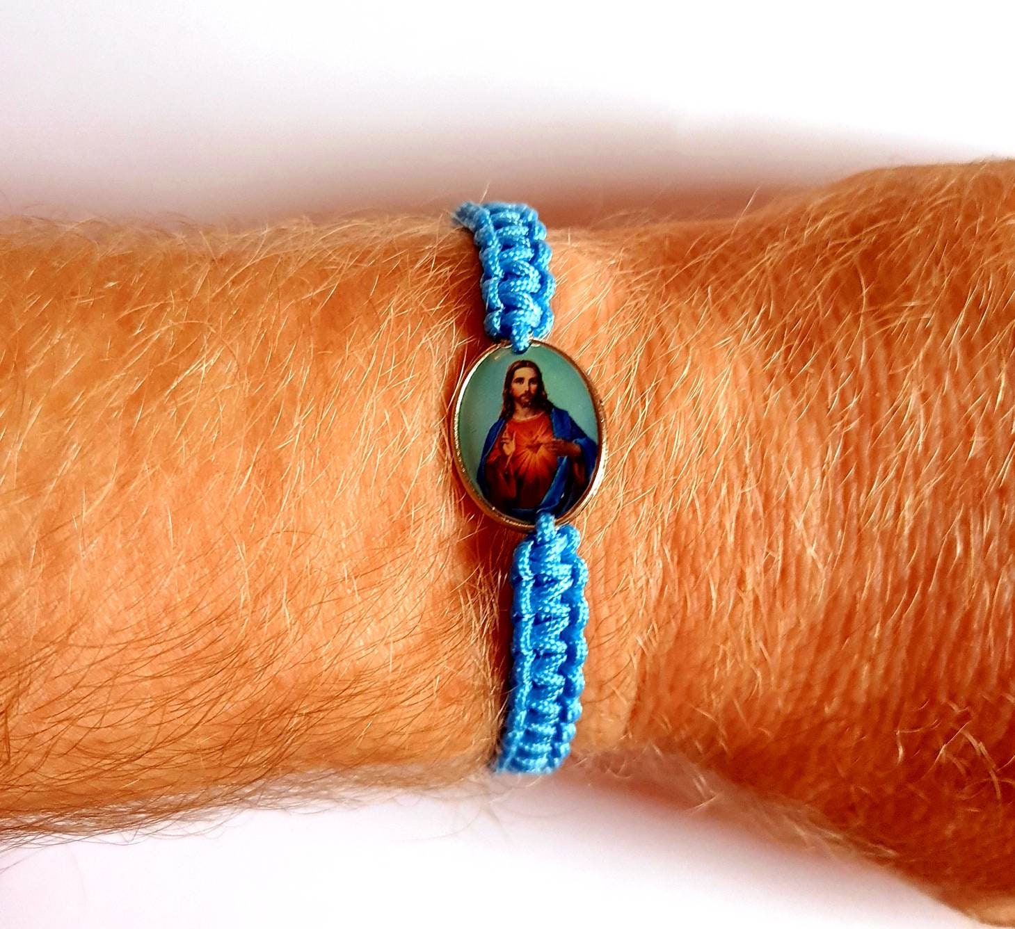 Sacred Heart of JESUS BRACELET Immaculate of Jesus of Etsy UK