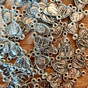 Wholesale Center rosary heart Virgin Mary Medjugorje