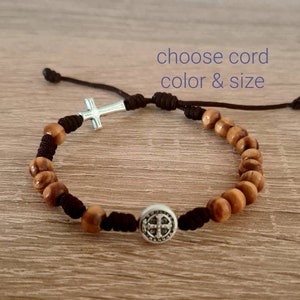 Handmade rosary bracelet