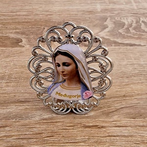 Vierge Marie Medjugorje décoration d&#39;intérieur, support Vierge Marie