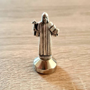 St Benedict mini statue, catholic statue
