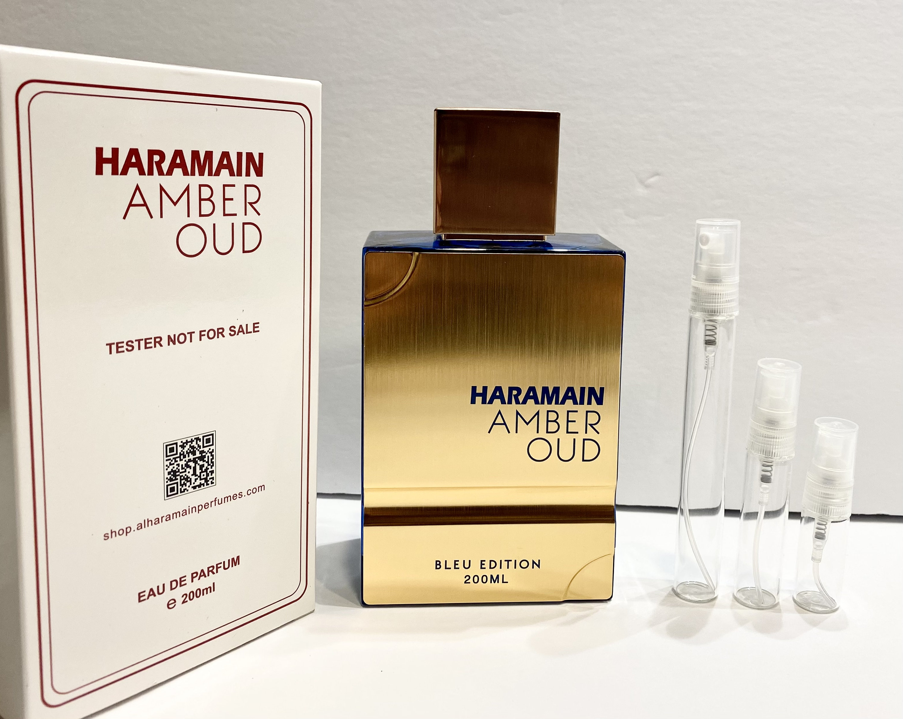 Al Haramaine Amber Oud Bleu Edition 2022 3ml 5ml 10ml SAMPLE