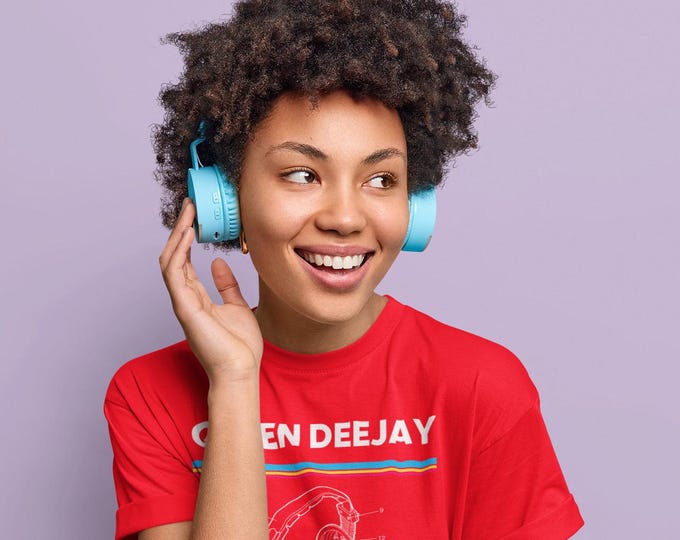 Immperial Wear  Queen Deejay Crew Neck T-shirt