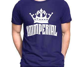 Immperial Wear Signature King Crown Solid Color Unisex T-shirt