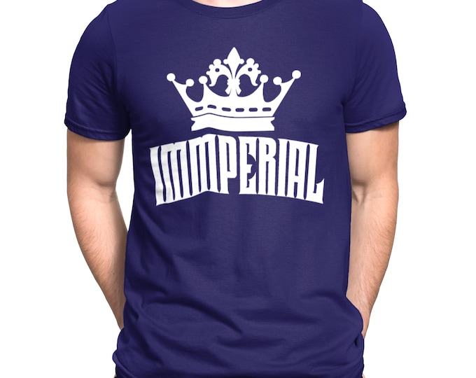 Immperial Wear Signature King Crown Solid Color Unisex T-shirt