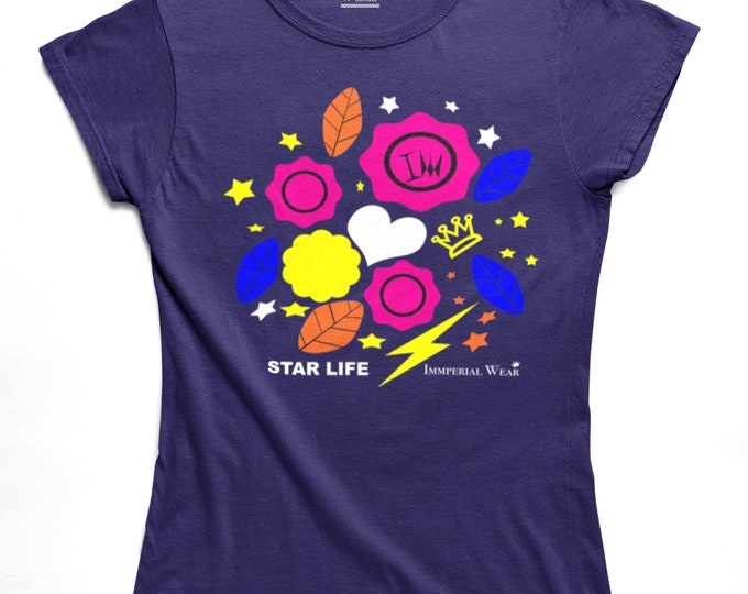 Immperial Women Star Life crewneck Female T-shirt