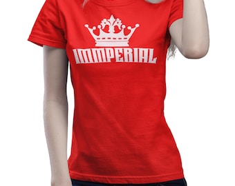 Immperial Queen Crown Solid Color T shirt