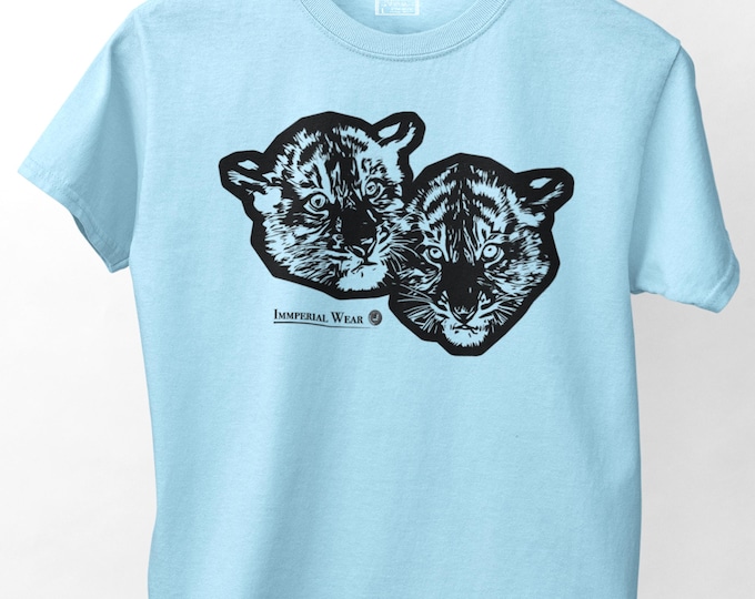 Immperial Wear Black Tiger Crew Neck Unisex T-shirt
