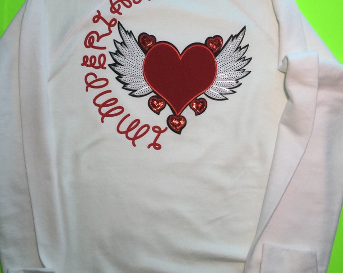 Love Angel Light weight crewneck sweatshirt