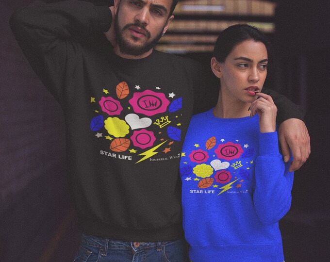Immperial War Star life Lightweight Unisex Sweatshirt