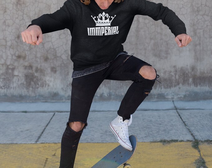 Immperial Wear Brand Unisex Signature Crown Sweatshirt