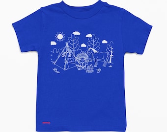 Kids outside Active wear T-shirt for Boys & Girls