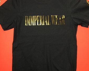 Immperial Wear gold graphics Unisex Crew neck T-shirt