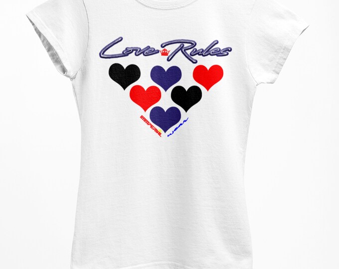Immperialwear love rules Female T-Shirt