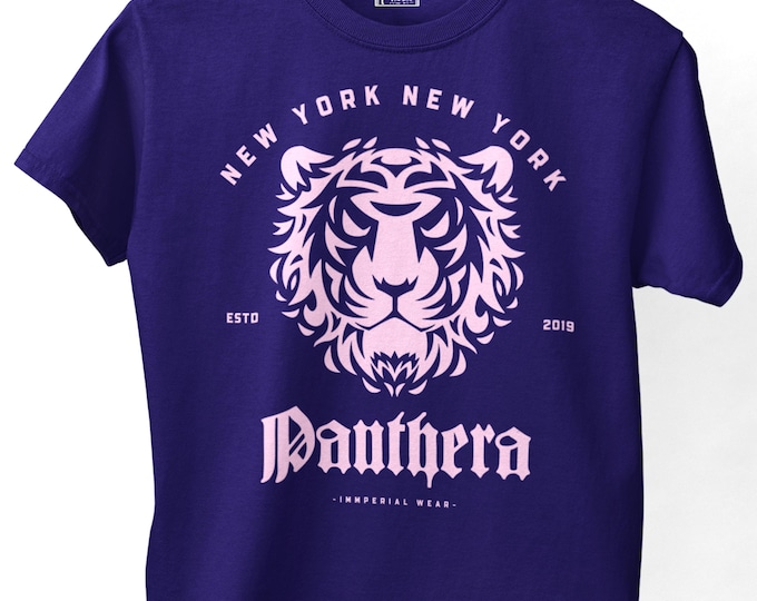 Immperial Wear Panthera graphic t-shirt New York style for men and women