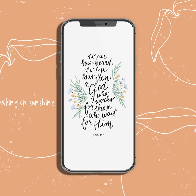 Bible Verse Wallpaper Black Background - Etsy