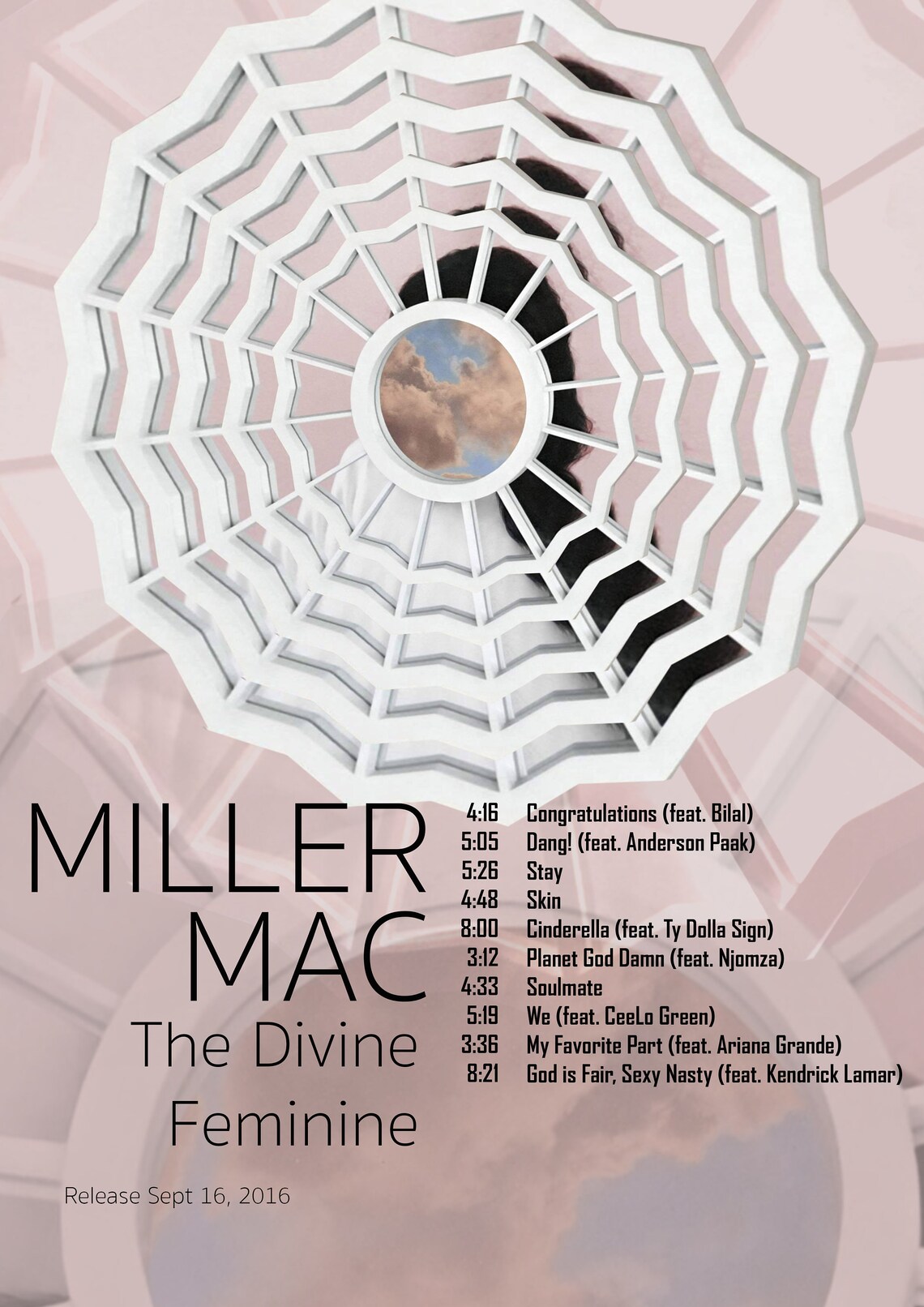 MAC MILLER The Divine Feminine Album Artwork Poster Print Etsy MAC MILLER The Divine Feminine Album Artwork Poster Print Etsy